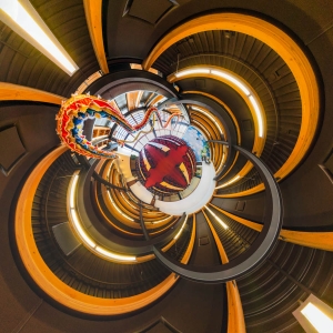 360 Architechture Madison Panorama Sphere Spherical Stereographic Projection Tiny Planet Wisconsin