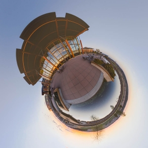 360 Architechture Madison Panorama Sphere Spherical Stereographic Projection Tiny Planet Wisconsin
