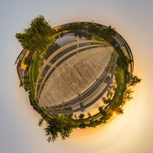 360 Architechture Madison Panorama Sphere Spherical Stereographic Projection Tiny Planet Wisconsin