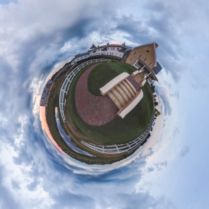 360 Architechture Madison Panorama Sphere Spherical Stereographic Projection Tiny Planet Wisconsin