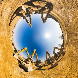 360 Architechture Madison Panorama Sphere Spherical Stereographic Projection Tiny Planet Wisconsin